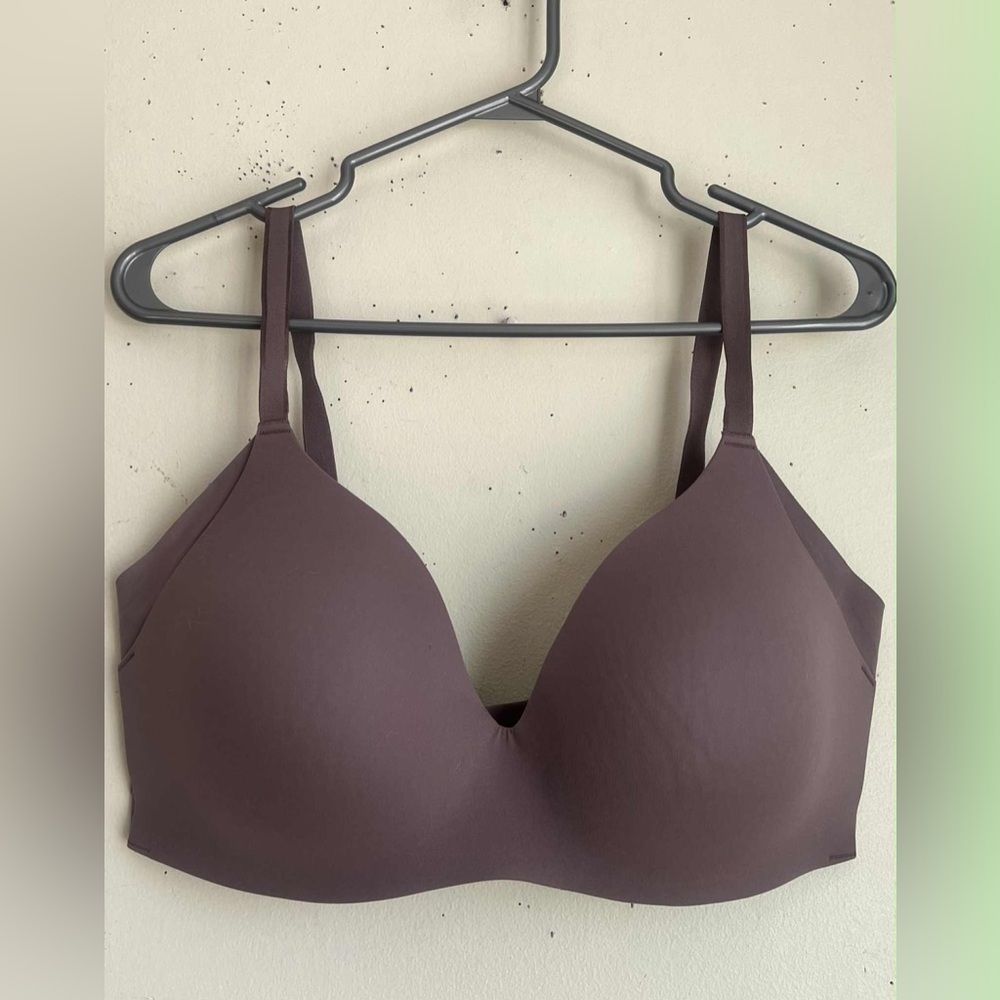Knix Seamless Dark Brown Bra